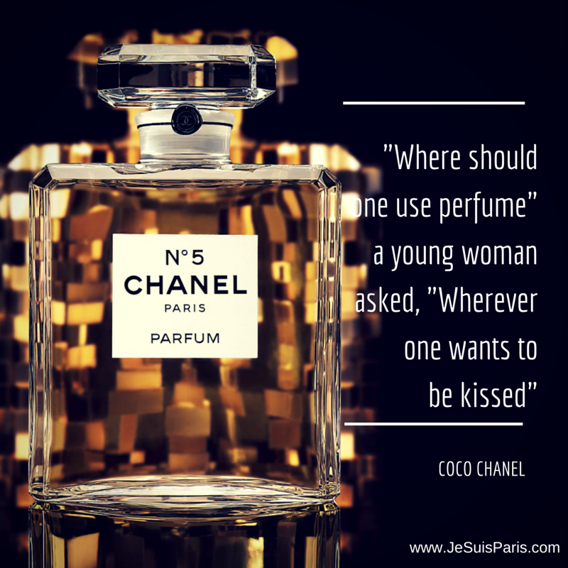 Coco Chanel Quote - Je Suis PARIS IMAGE