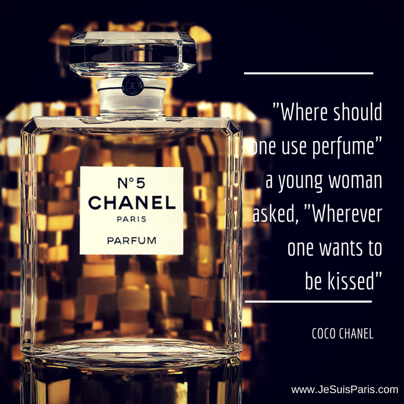 Coco Chanel Quote on Perfume