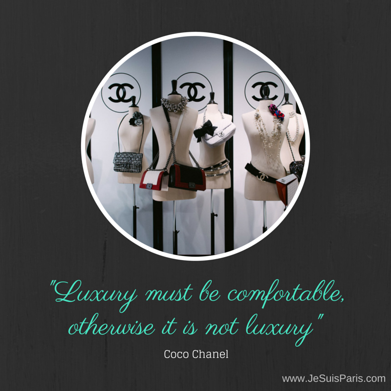 Coco Chanel Quote - Je Suis PARIS IMAGE