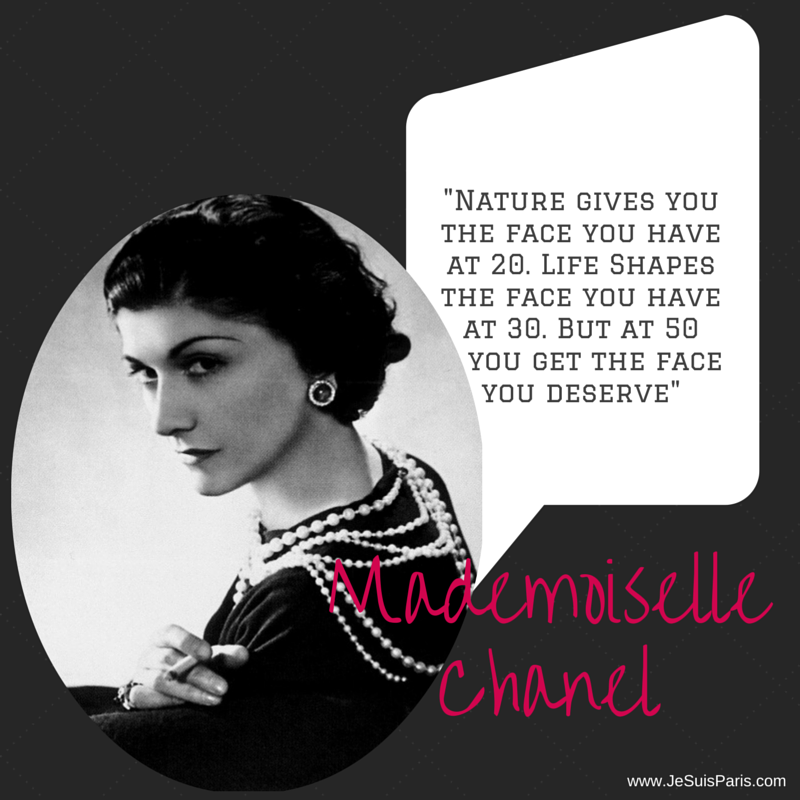 Coco Chanel Quote - Je Suis PARIS IMAGE