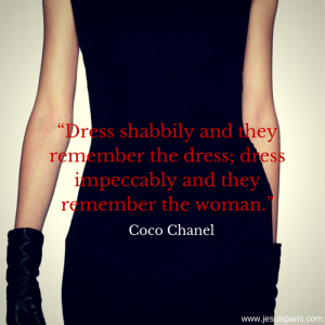 Coco Chanel Quote - Je Suis PARIS Image